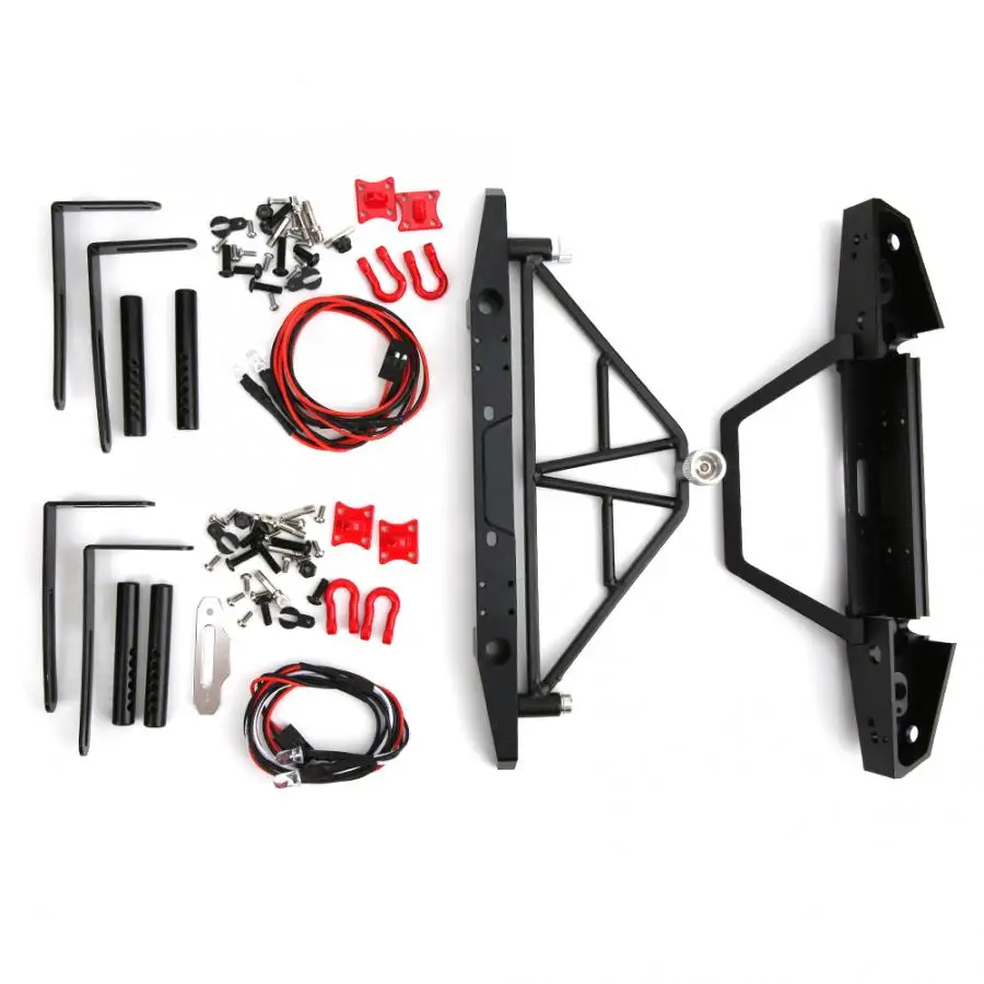 Металлический автомобильный бампер на радиоуправлении 2 шт. запасные части для