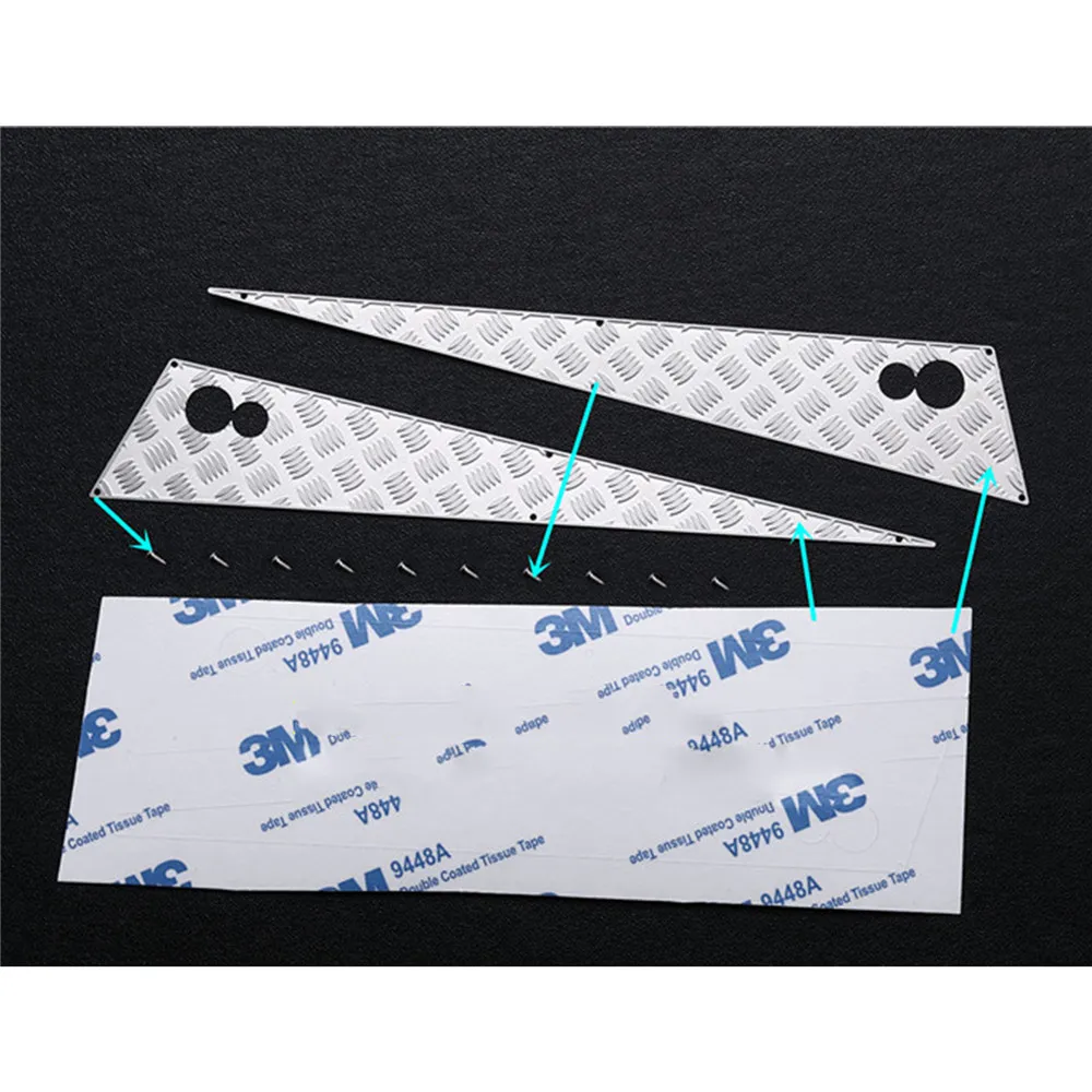 Передняя противоскользящая панель капота из нержавеющей стали для 1/10 TRAXXAS TRX6 G63