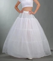 real photo petticoat bridal wedding accessories three strands plus yarn skirts three circles 2022