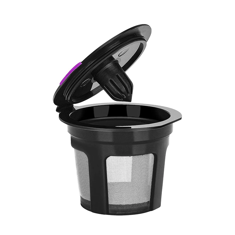 

8 Pcs Reusable K Cups/Coffee Filter Cup for Keurig 2.0&1.0 Universal Refillable K Cups Coffee Filter