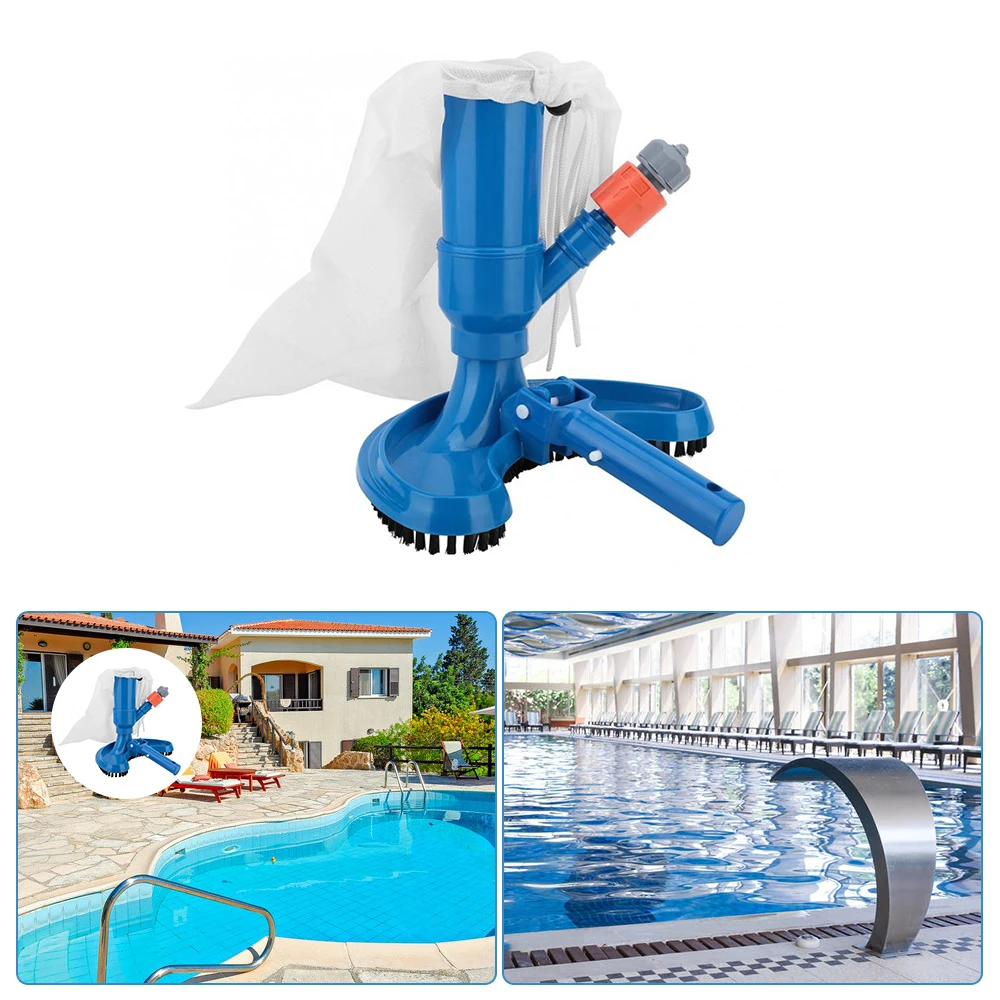 

Плавательный пылесос для бассейна набор инструментов для уборки всасывающая головка фонтан вакуумная щеточка для чистки рыбоводный пруд п...