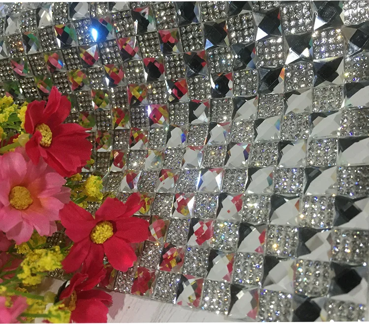 

Interior diamond bling rhinestone sticker sheets luxurious phone case decor Self Adhesive Scrapbooking Sticker shoes decoration