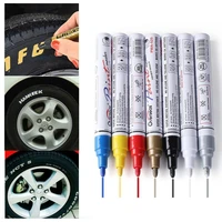 waterproof paint coloring marker pen vehicle car tyre 1pcs
