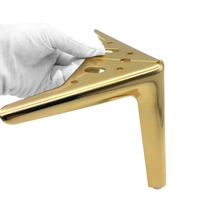 Высокое качество Стильный ножка для мебели от 12 до 19 см с металлическими