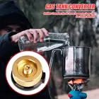 Горячая Распродажа конвертер Многофункциональный нежный дизайн происходит автоматическое отключение Алюминий сплав плита разъем адаптера Бензобак конвертер для печи