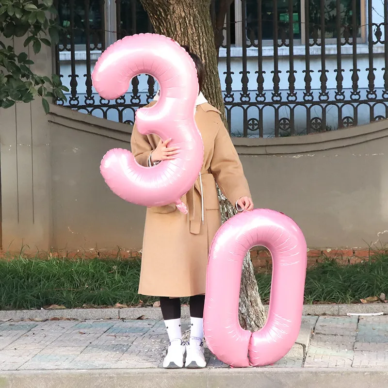 

1 шт., фольгированные воздушные шары, 30 дюймов