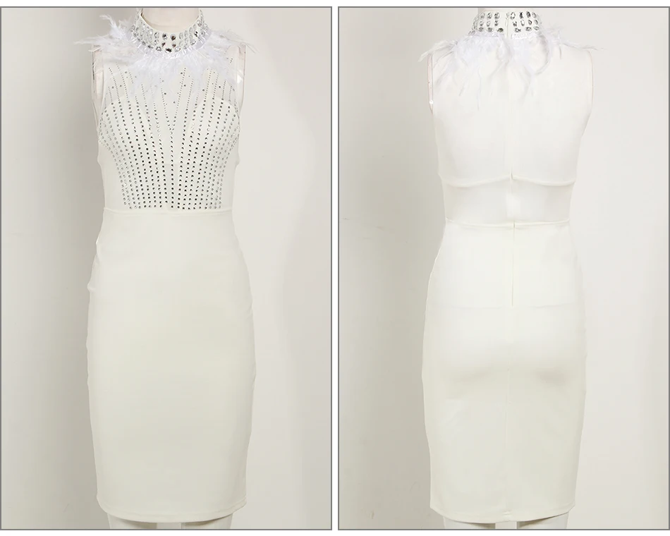 Новые летние Для женщин модные, пикантные эластичные Хлопковое платье Bodycon перспектива черное платье без рукавов с принтом кожаные бусины Клубные вечерние платья