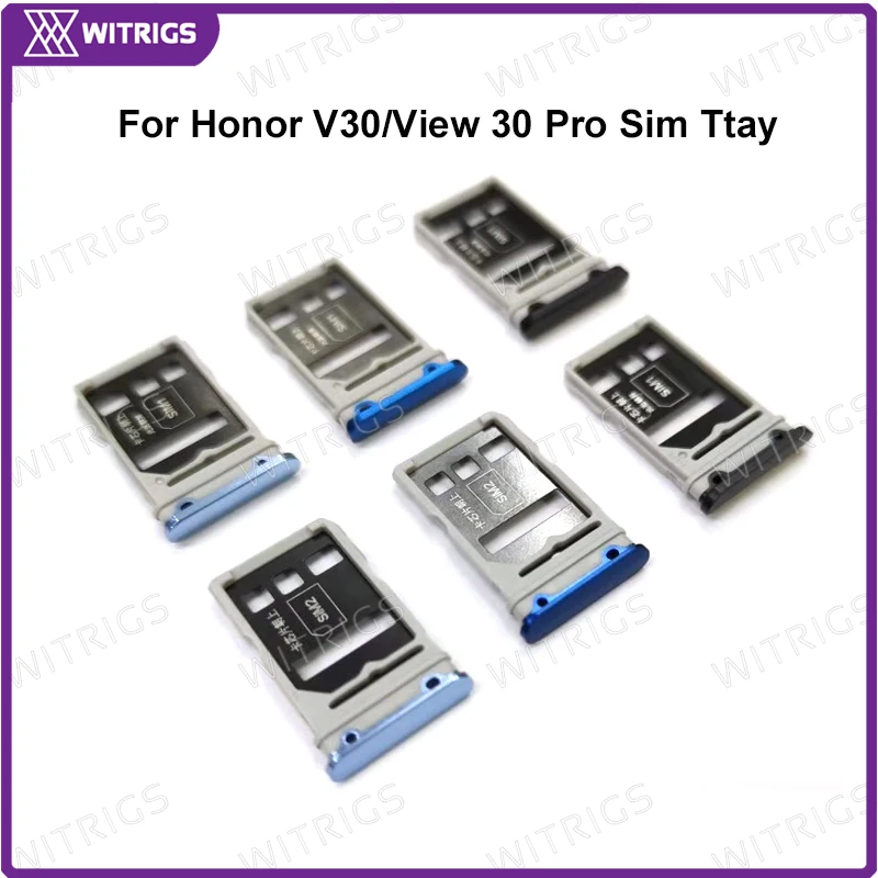 Witrigs для Honor V30 Pro SIM лоток держатель карт слот гнездо View 30 карты Сменные Запчасти
