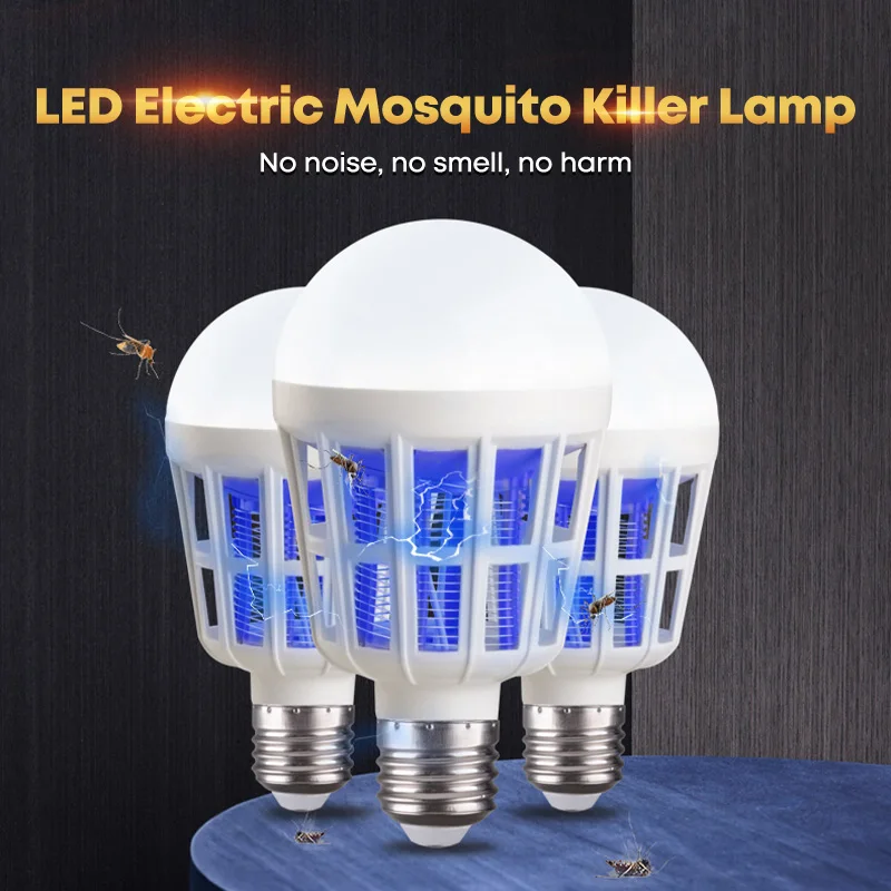 Лампа убийца от комаров лампа для домашних насекомых СВЕТОДИОДНЫЙ УФ освещение с
