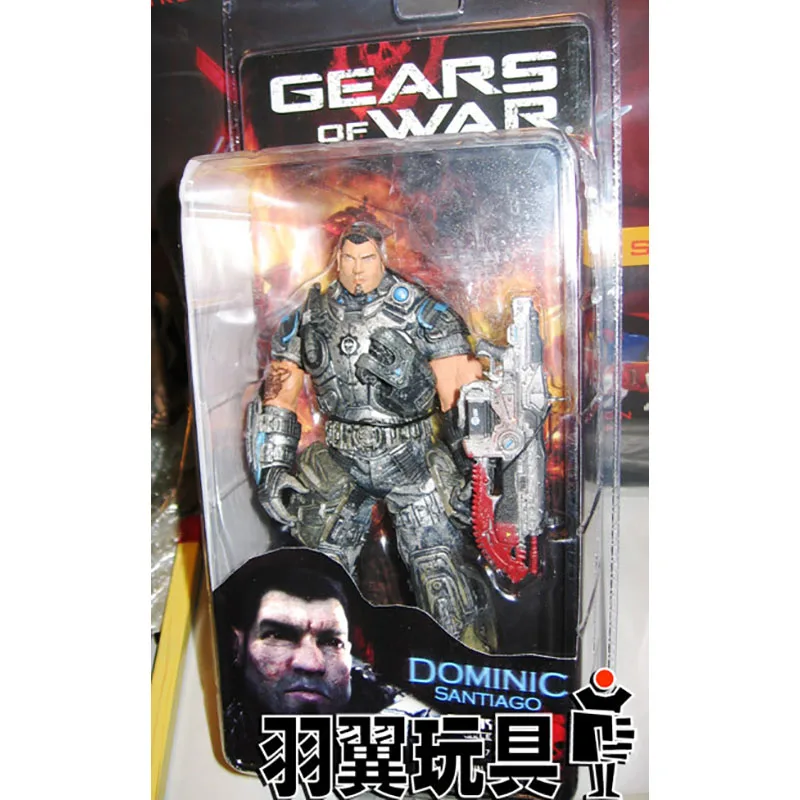 

Geears of War 02 DOMINIC Santiago Joints Movable Action Figure Model Ornaments Toys Birthday Gifts Deluxe Collection