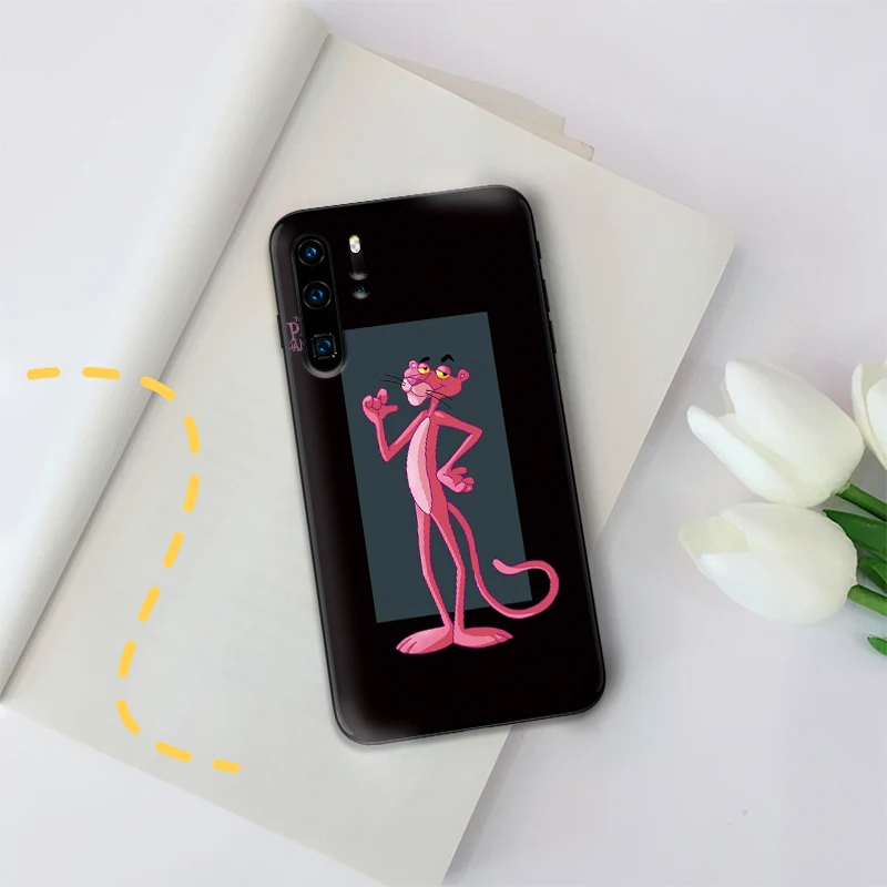 Мягкий силиконовый чехол из ТПУ для huawei honor 8 9 Розовая пантера 10 lite 7C 5 99 дюйма 7X 8X 8C