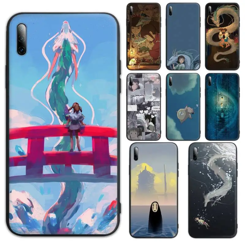 

Anime Spirited Away Phone Case For Redmi 9 9a 5 6 6a 4x 7 7a 8a note 4 8 9 10 K30 pro T Cover Fundas Coque