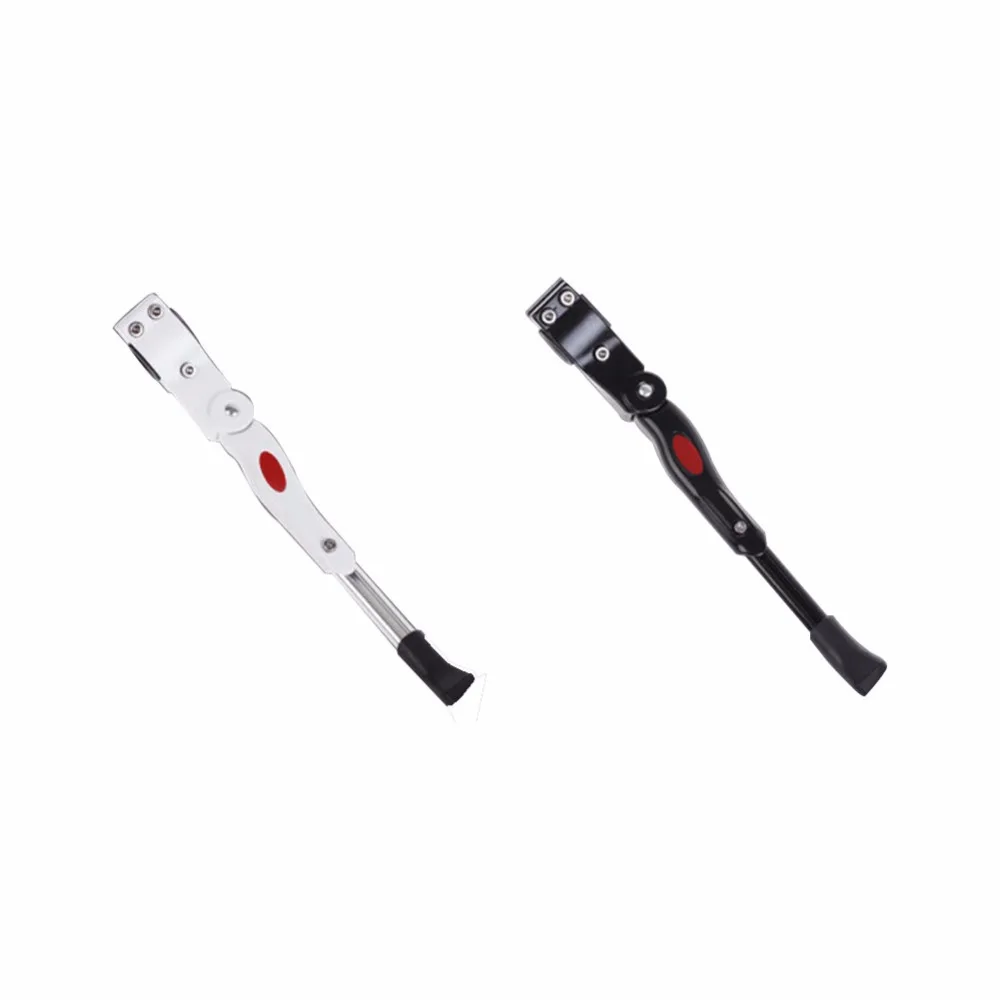 Altruism Adjustable White/Black Bike Side Kickstand Kick Stand Kit MTB Road Mountain Bicycle Cycling for Folding | Спорт и