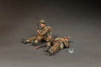 135 scale die cast resin model wwii soldier model unpainted free shipping