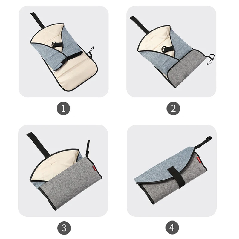 

Baby Changing Pads Multifunctional Portable Infant Baby Foldable Urine Mat Waterproof Nappy Bag Diaper Cover Mat Travel Outdoor