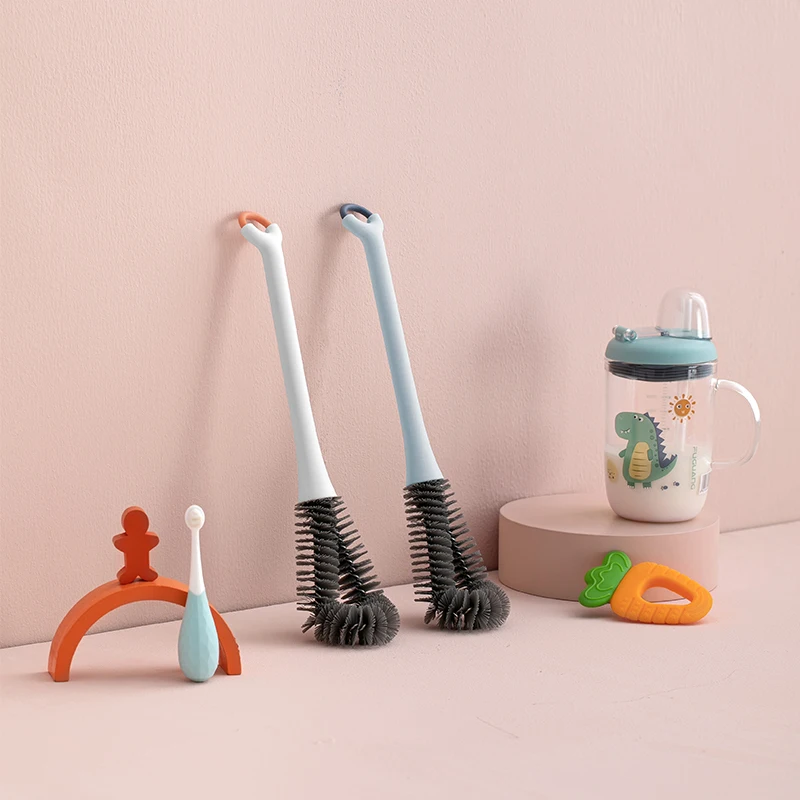 Нейлоновая Щетка с длинной ручкой в скандинавском стиле для мытья вина питьевой