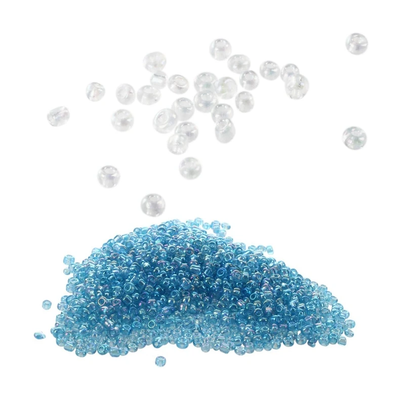 2400 шт 2 мм круглые чешские стеклянные бусины для изготовления ювелирных изделий