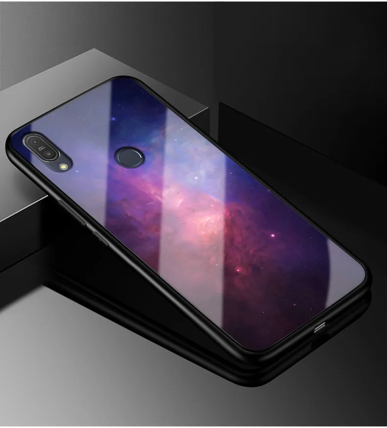 11 Для Asus Zenfone Max Pro M1 ZB601KL Чехол Жесткий PC стеклянный чехол для телефона черный ТПУ бампер чехол для Asus Zenfone Max Pro M1 ZB602KL - Цвет: 11