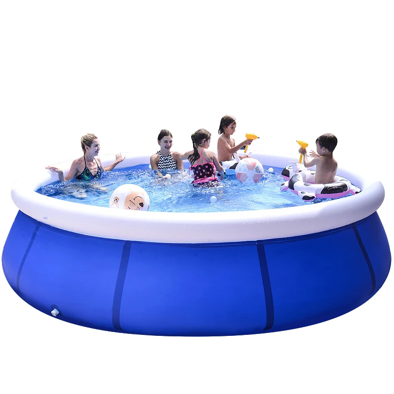 

Extra Large Swimming Pool Thicken Inflatable Kids Swimming Pool Outdoor Adults Family Basen Ogrodowy Pool Accessories DI50YC