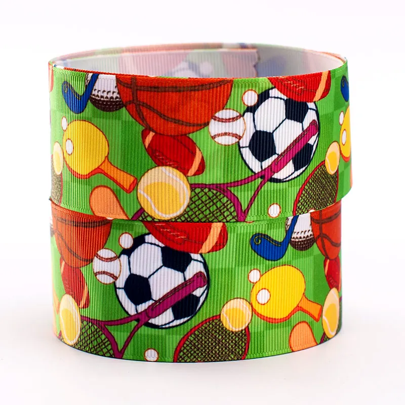 10 ярдов ткань для футбола grosgrain/атласная лента DIY | Дом и сад