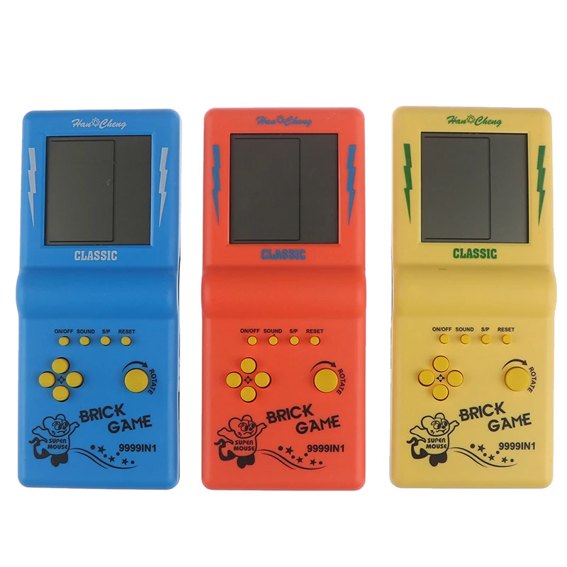 

Игрушки для игр, игровая консоль, головоломка, развивающие умные электрические ретро классические детские портативные игровые приставки т...