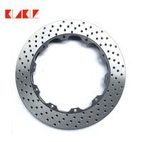 klakle high performance auto brake disc 28524mm drilled style 10 mounting holes frition area 46mm for ford sports car
