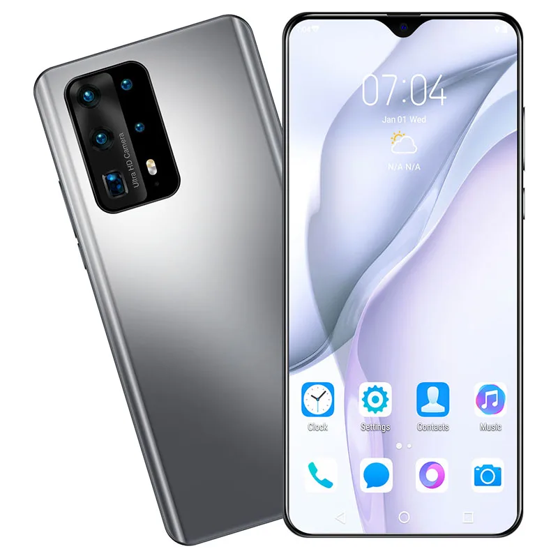 

128GB/256GB Galxy P40Pro+ 6.6 inch Smart Phone With Large Water Drop Screen 5000mAh Mobile Phone 16+32MP Dual SIM Smartphone
