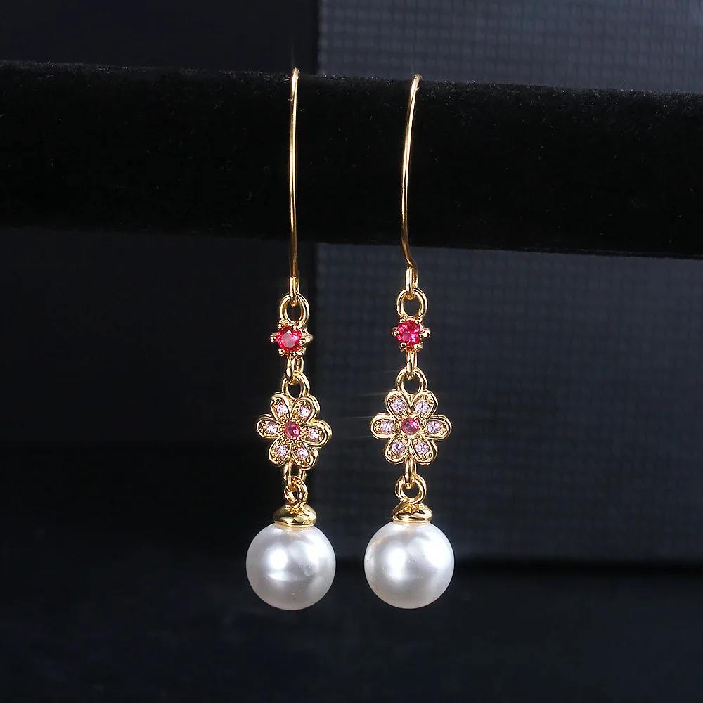 

SODROV 925 Sterling Silver Earrings Luxury Long Earrings Pearl Earrings Silver 925 Women Earrings 2021 Trend