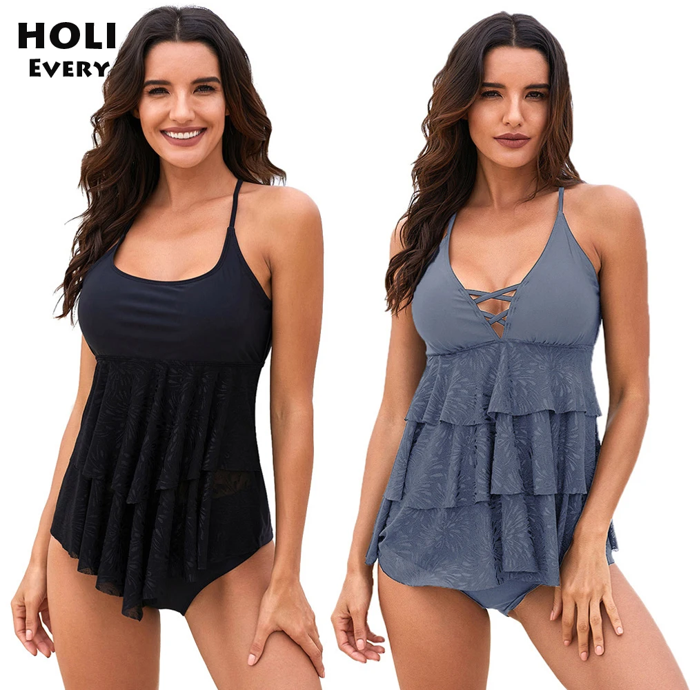 Женский купальник набор танкини женский купальный костюм с разрезом раздельная