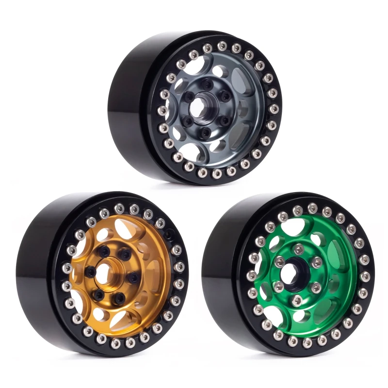 

Upgrade RC Alloy Hubs Wheel Rim Tyre Hub RC Toy Modified Accessories of 1/10 Scaled Hobby R/C Rock Crawler TRX4 SCX10