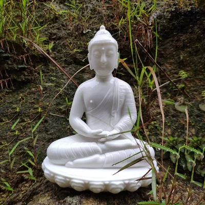 

Exquisite retro ceramics Sakyamuni Buddha home ornaments