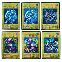 yu gi oh blue eyes white dragon black magician sr japanese diy toys hobbies hobby collectibles game collection anime cards