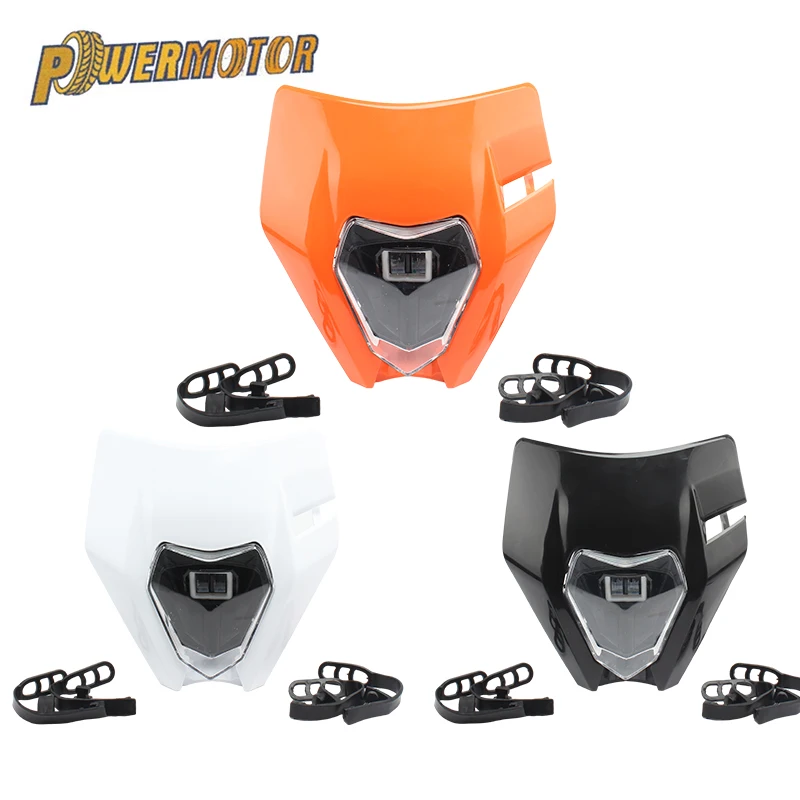 

New Motorcycle LED Headlight Fairing Headlamp Head Lamp Light For EXC EXCF SX SXF XC XCF XCW XCFW 125 150 250 300 350 450 530