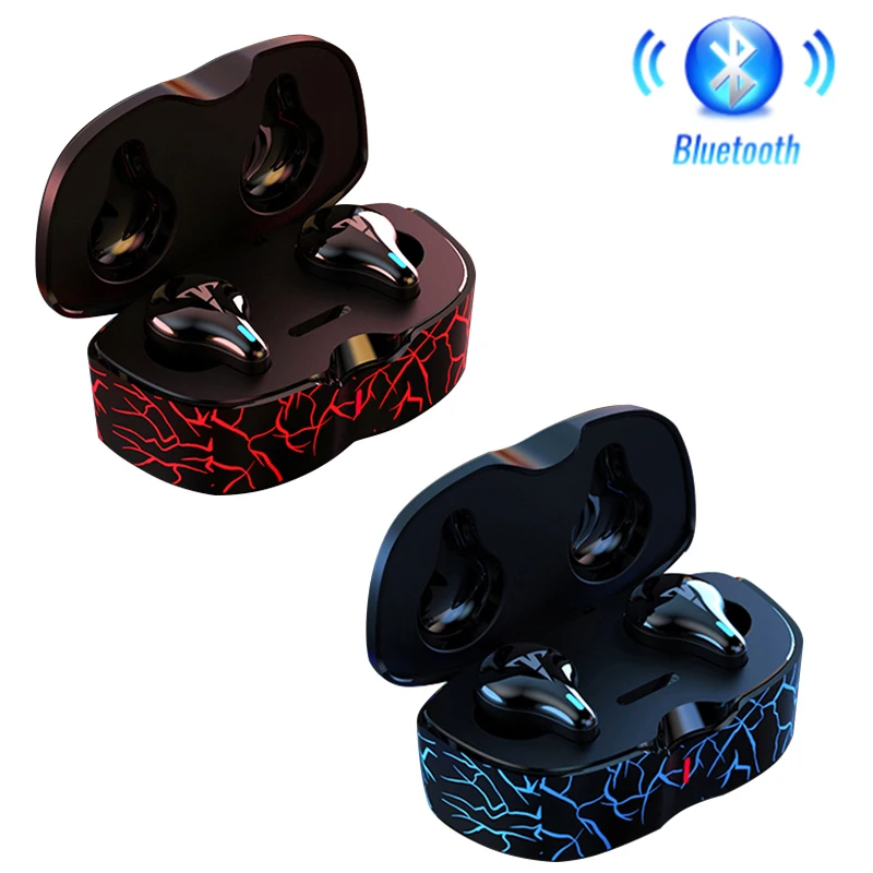 

TWS Bluetooth-совместимые наушники 5,1 с зарядным устройством, беспроводные наушники 8D, стерео, спортивные, стандарт IPX6, с микрофоном