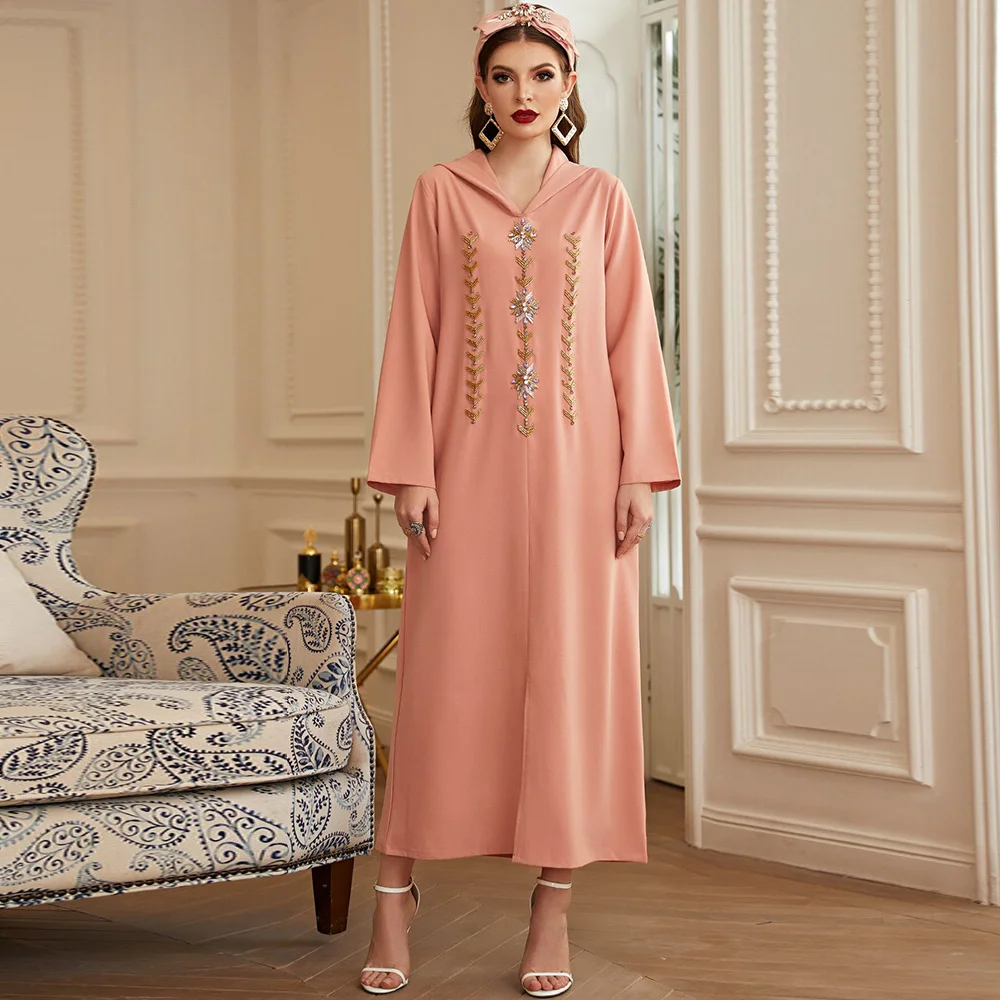 

Eid Mubarak Kaftan Abaya Dubai Turkey Hijab Muslim Dress Islamic Clothing Abayas For Women Robe Musulman De Mode Djellaba Femme