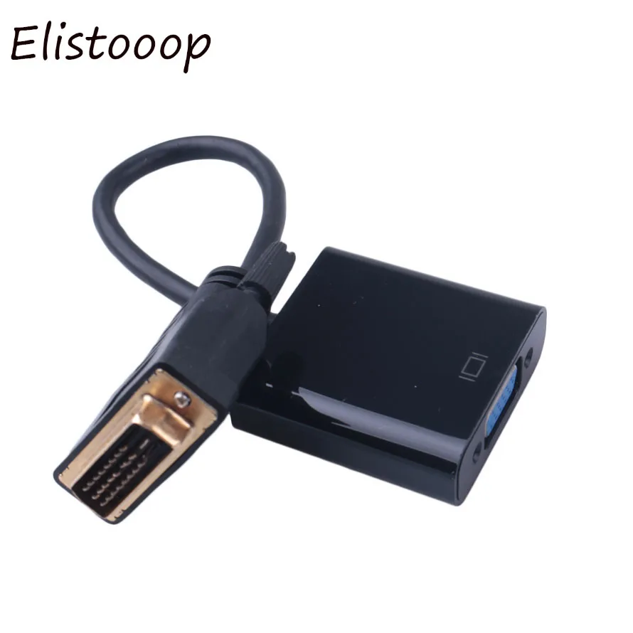 Новый высококачественный кабель преобразователь монитора Full HD 1080P DVI D 24 + 1 VGA HDTV