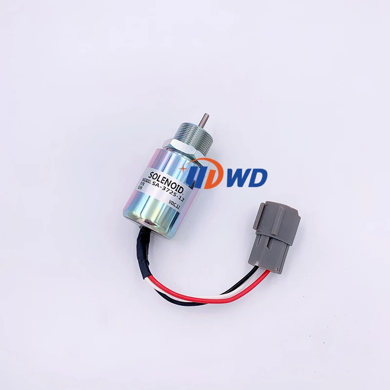 

Stop Solenoid PJ7415748 SA-3725-12 12V for Volvo EC13 EC15 EC15B EC20 EC20B EC25 EC30 EC35 EC45 Excavator