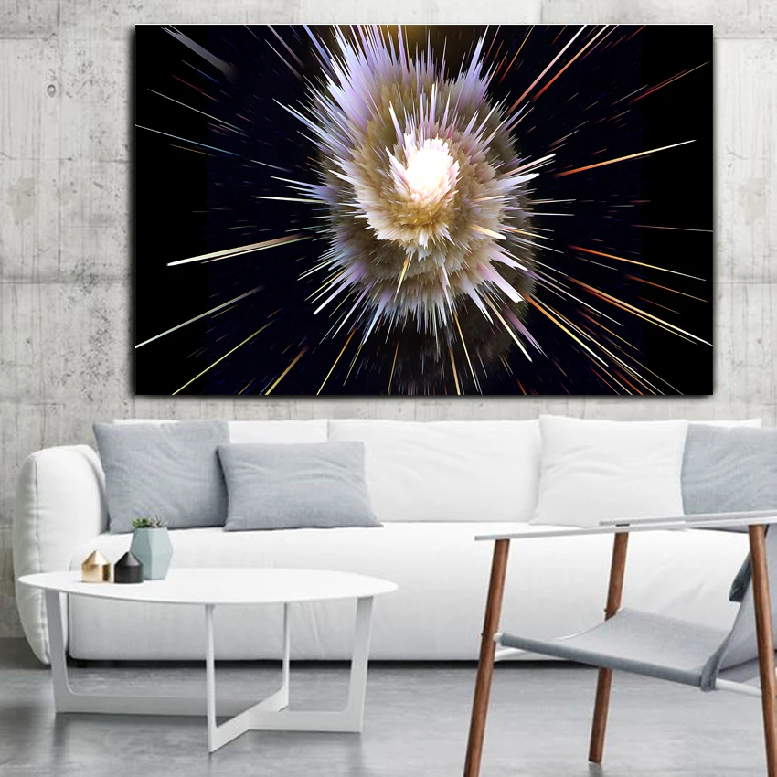 Цветное изображение картина настенные картины для гостиной постер холст