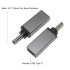 Адаптер питания USB Type-C, разъем для ноутбука Asus Zenbook UX21A, UX31A, UX32A, UX32V, UX32VD, кабель USB C на разъем постоянного тока 4,0x1,35 мм
