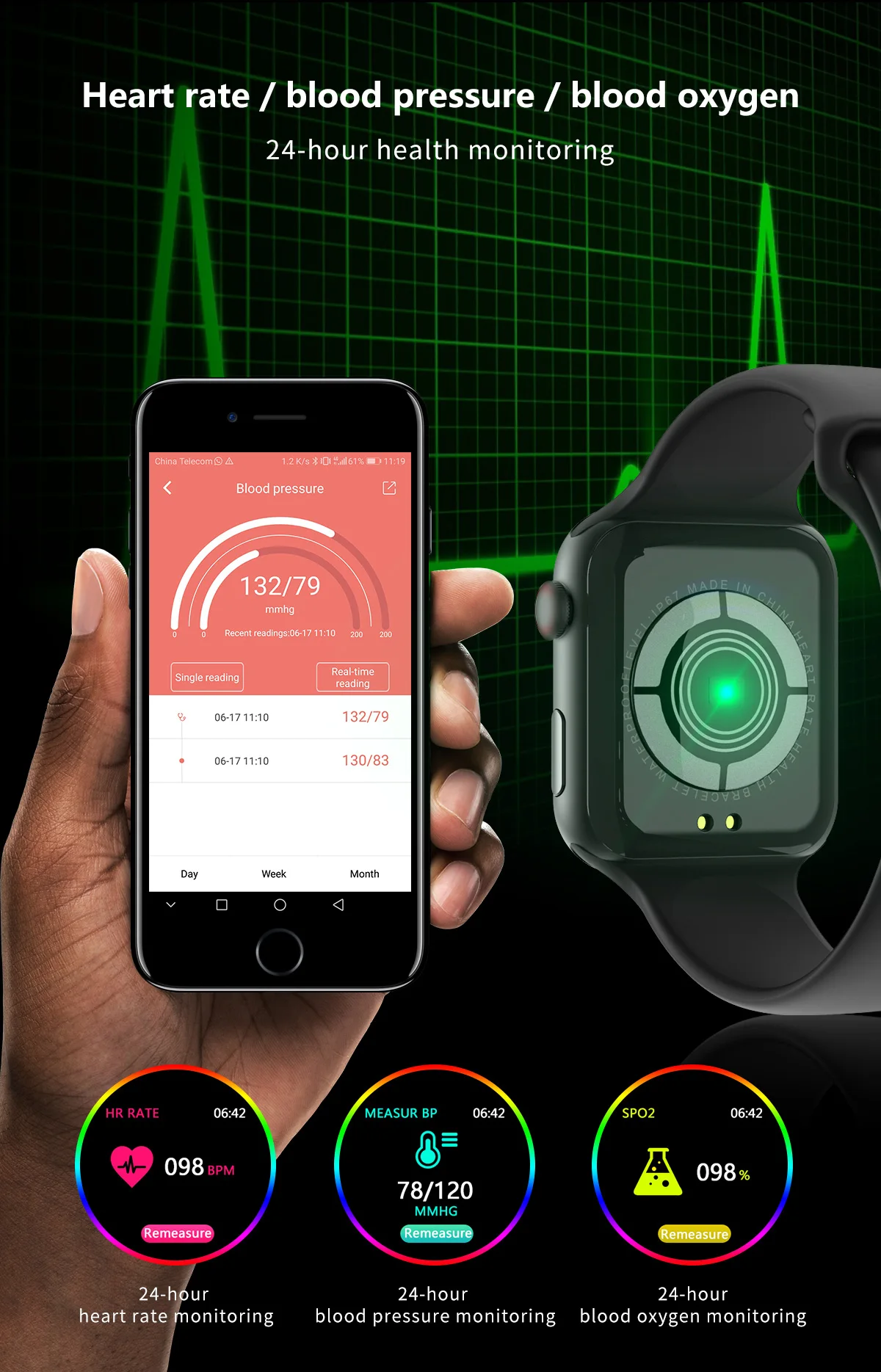 F10 наручные часы, музыкальные, Bluetooth, умные часы, 1,54 дюймов, спортивные, шагомер, здоровье, умные часы для Android, iPhone, xiaomi phone PK iwo 8 4