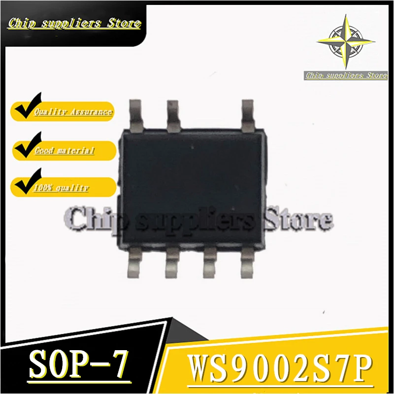 Микросхема драйвера питания для Светодиодный WS9002S7P SOP-7 100 S 9002 шт. 100% | Электронные