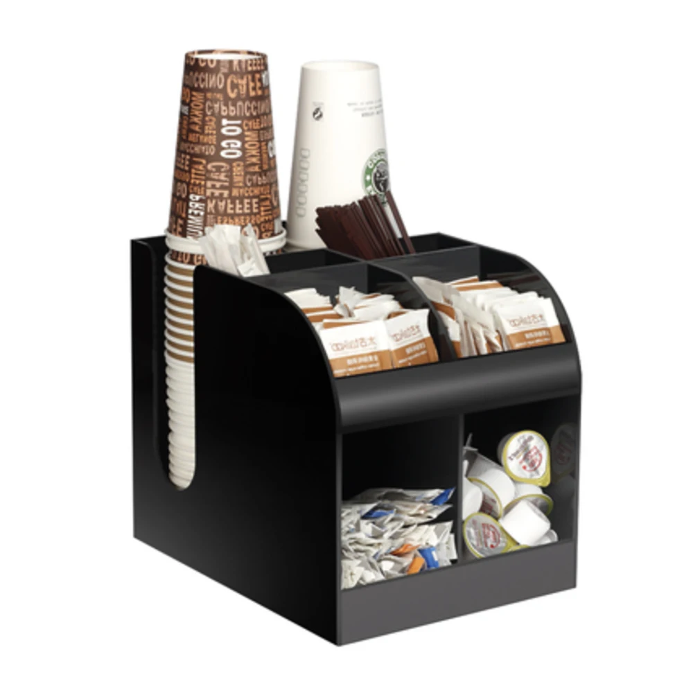 

Акриловый Диспенсер для кофейных стаканчиков, одноразовая пластиковая крышка для молока, держатель для чашек, органайзер для вечеринки, бу...