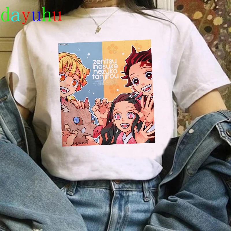 Kimetsu No Yaiba Japanese Anime T Shirt Men Demon Slayer Funny Cartoon T-shirt Demon Blame Fashion Tshirt Hip Hop Top Tees Male