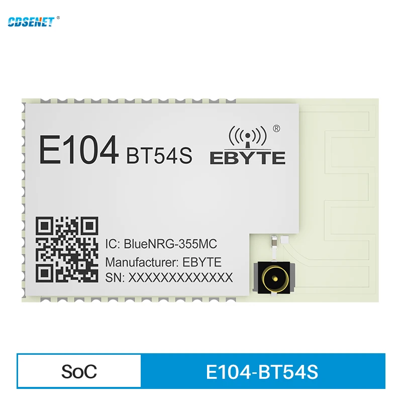 

CDSENET Φ 2,40 ~ 2,48 GHz BLUENRG S355MC Bluetooth 5.1 Φ TTL уровень вывода ARM + 32-битный процессор Core