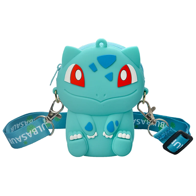

Hot Sale Pokemon Summer Small Bag Pikachu Ibujeni Turtle Frog Seed Model Toy Bag Children's Birthday Gift