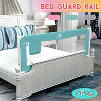 baby playpen bed guard rail baby bed fence safety for children infants kids bedding crib barrier aluminum 5 level lifting rails