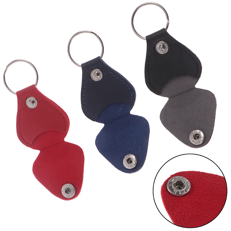 1 шт. гитарные палочки посылка сумка кожаный чехол держатель для ключей цепочка