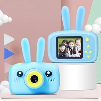 new 1080p hd digital mini kids camera rabbit cartoon video photo display toys outdoor photography props for child christmas gift