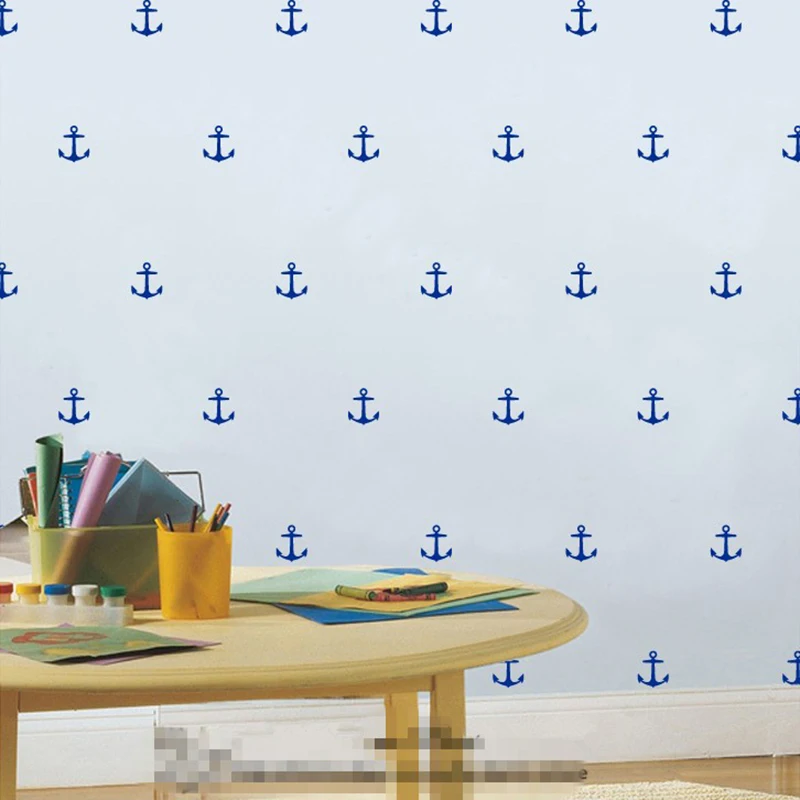 

32pcs Anchor Wall Stickers Vinyl Sticker Kids Room Personalized Cretive Mural Nautical Nursery Home Decor #031