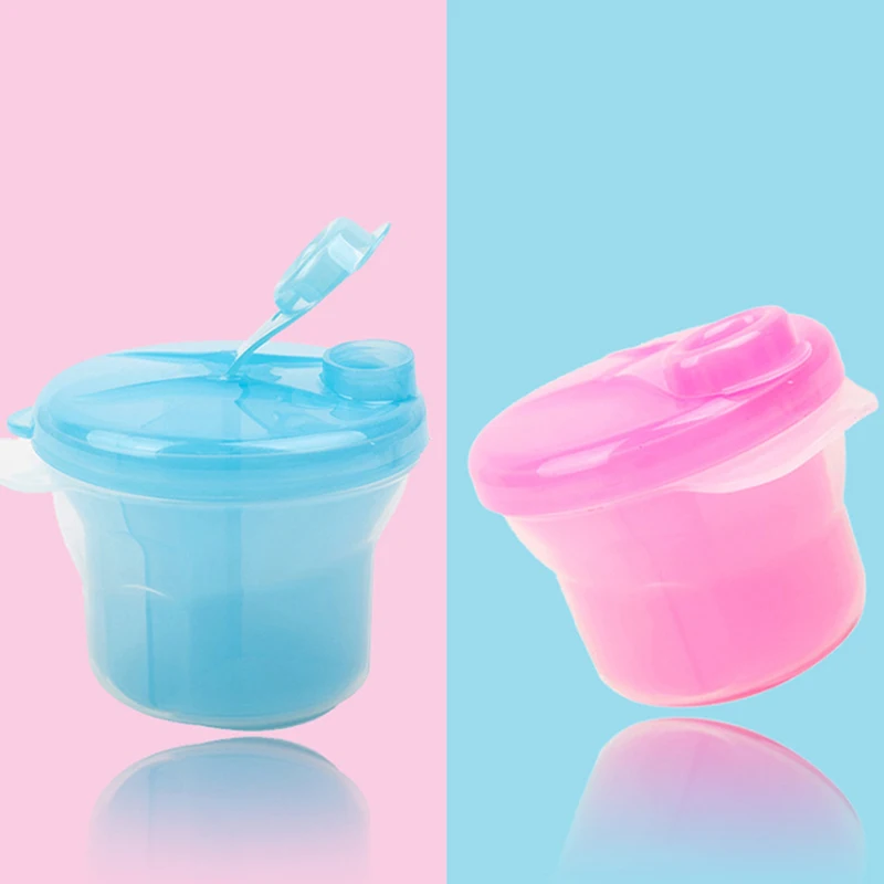 Portable Milk Powder Formula Dispenser 3 Layer Rotary Tank Box Baby Feeding Storage Toddler Food Container | Мать и ребенок